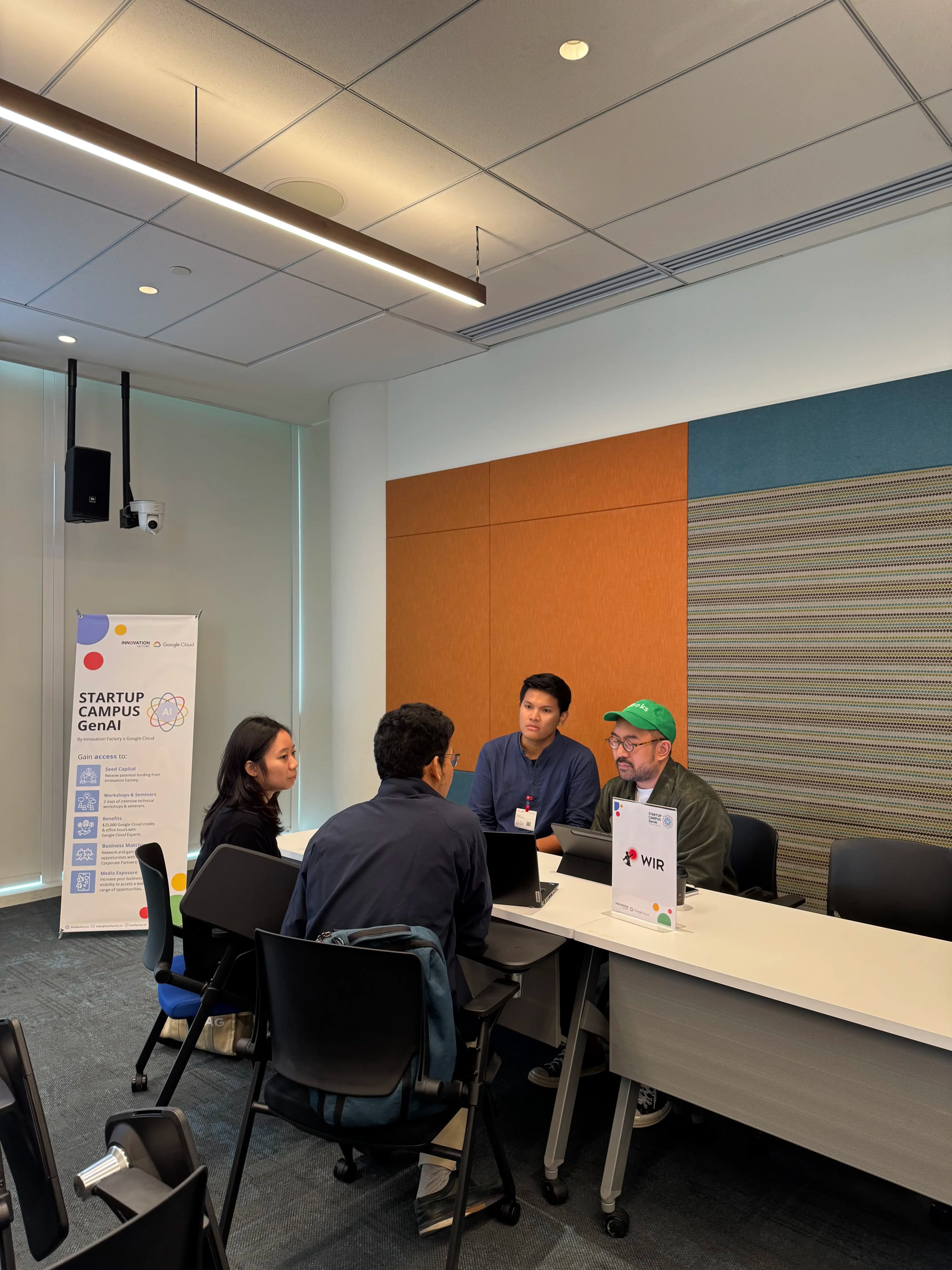 Startup Campus: GenAI participants at Google Indonesia office, Day 2 workshop
