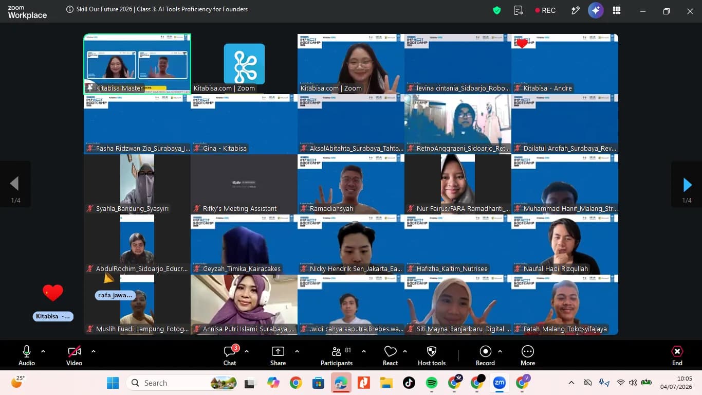 Intura CTO Shares AI Tools Proficiency with 200 EdTech Founders at the Kitabisa × UNDP EdTech Impact Bootcamp 2026